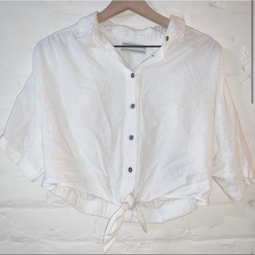 Urban Outfitters Tie Crop Top